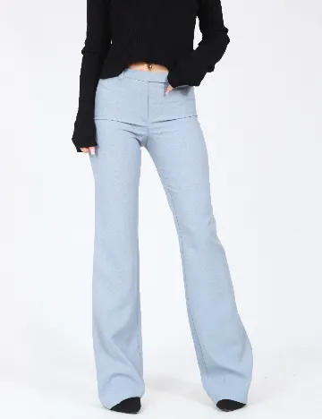 Pantaloni Bershka, albastru