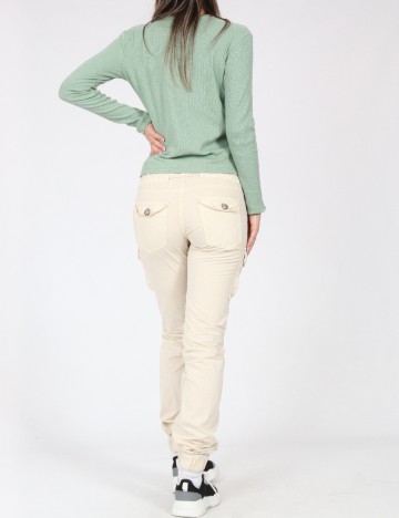 Pantaloni Bershka, bej