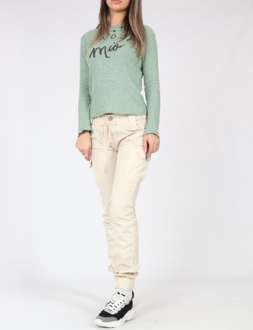 Pantaloni Bershka, bej