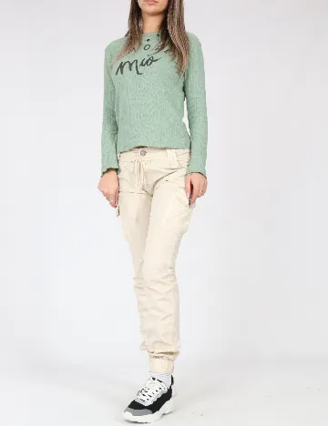 Pantaloni Bershka, bej