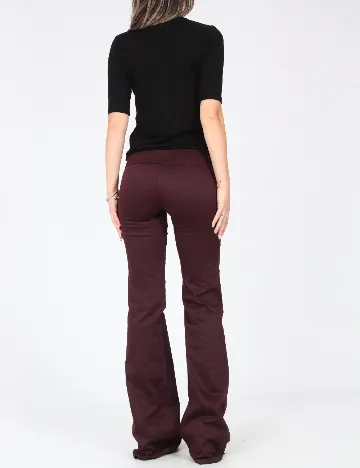 Pantaloni Bershka, pruna