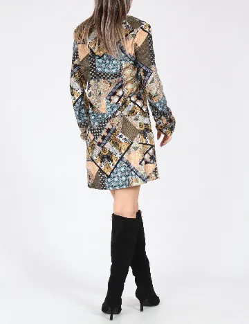 Rochie scurta Zara, mix culori