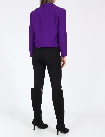 Blazer Bershka, mov Mov