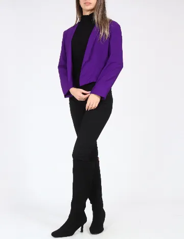 Blazer Bershka, mov Mov