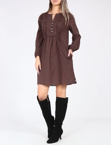 Rochie scurta Zara, maro