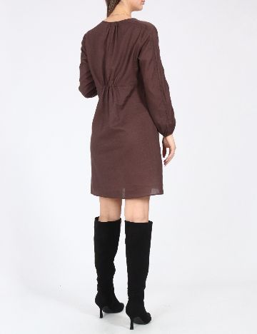 Rochie scurta Zara, maro