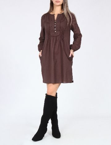 Rochie scurta Zara, maro