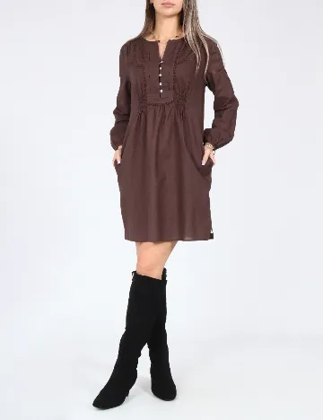 Rochie scurta Zara, maro