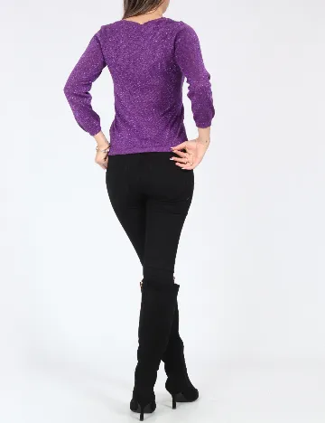 Cardigan Bershka, mov Mov