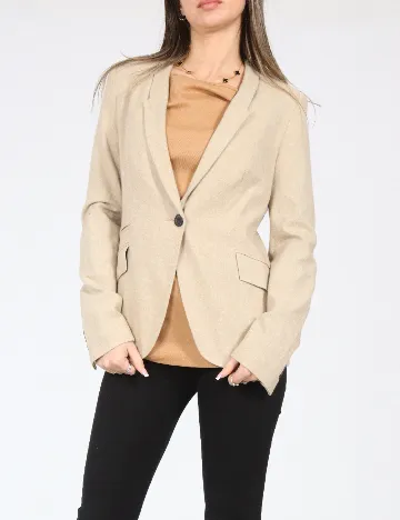 Sacou Zara, bej Crem