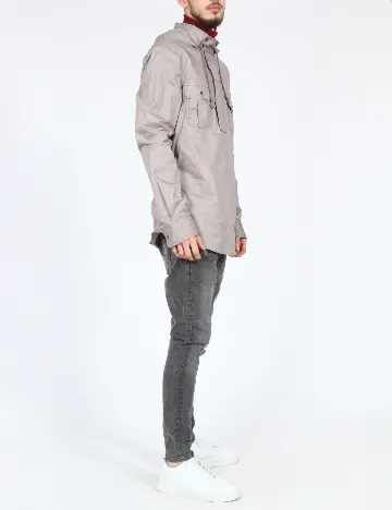 Jacheta Bershka, gri Gri