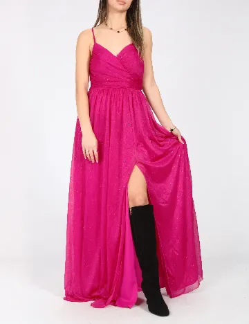 Rochie lunga SHEIN, magenta Roz