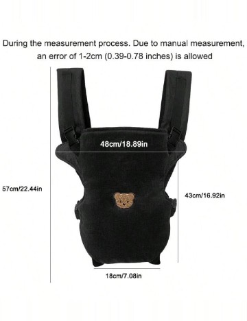 Marsupiu pentru copii SHEIN, negru