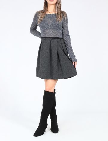 Rochie scurta Zara, gri