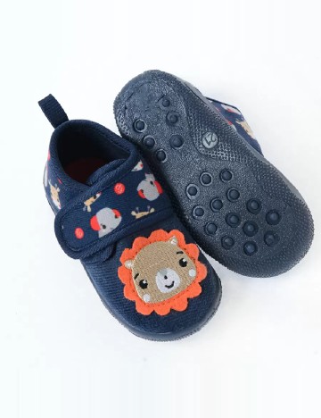 Papuci de Casa Cool Club, bleumarin