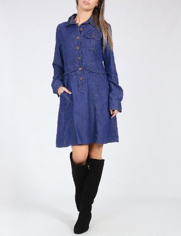 Rochie scurta Zara, albastru