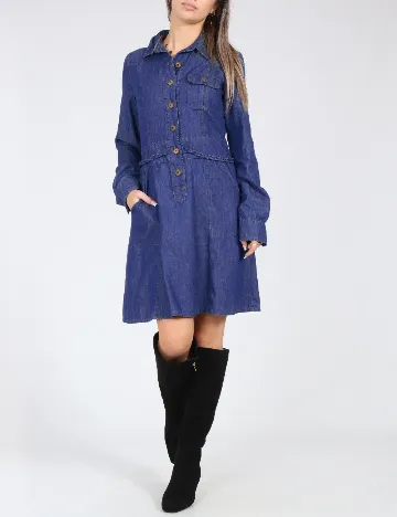 Rochie scurta Zara, albastru