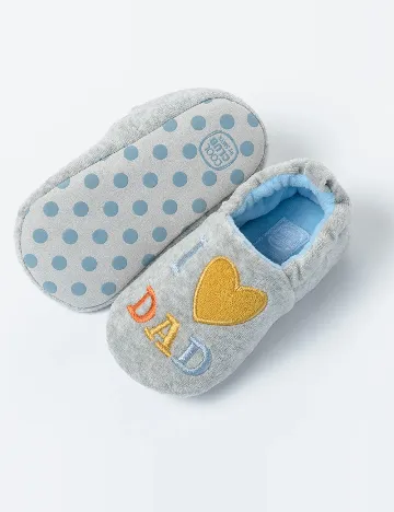 Papuci de Casa Cool Club, gri Gri