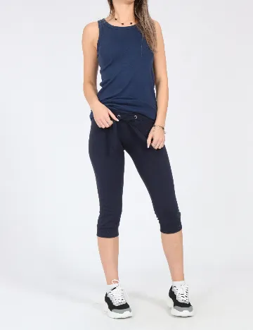 Pantaloni scurti Zara, albastru Albastru