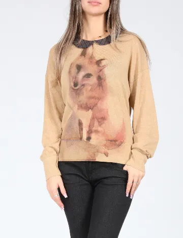 Bluza Zara, maro deschis Maro