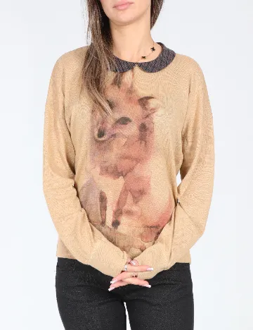 Bluza Zara, maro deschis Maro