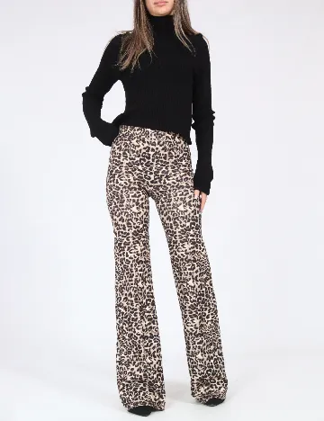 Pantaloni Zara, animal print Animal print