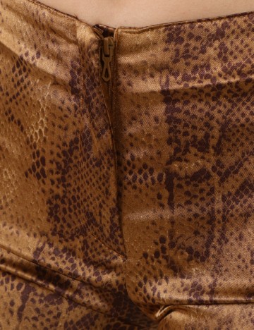 Pantaloni Bershka, imprimeu sarpe