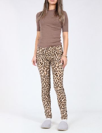 Pantaloni de pijama Zara, animal print