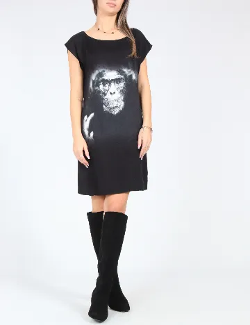 Rochie scurta Zara, negru Negru