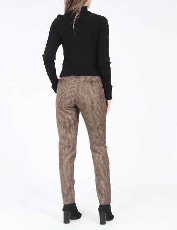 Pantaloni Zara, maro