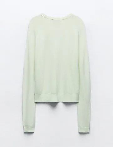 Bluza Zara, verde deschis