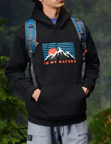 Hanorac SHEIN, negru