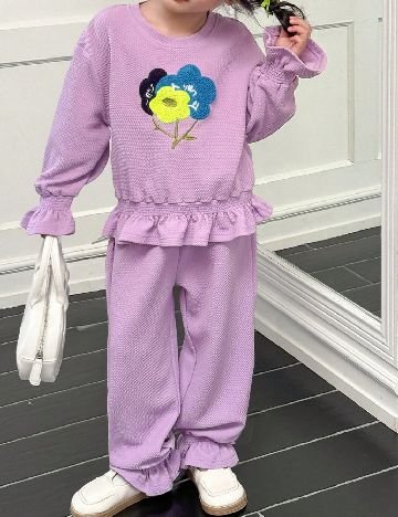 Compleu Shein Kids, lila