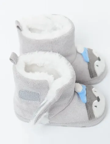 Papuci de Casa Cool Club, gri Gri