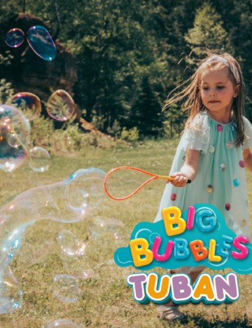 Set baloane de sapun TUBAN, galben