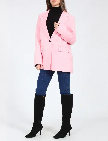 Sacou SHEIN, roz Roz