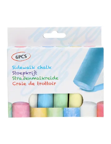 Set creta 6 bucati, mix culori