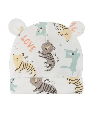 Caciula Cool Club, alb