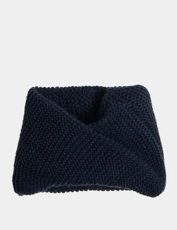 Fular Circular Cool Club, bleumarin