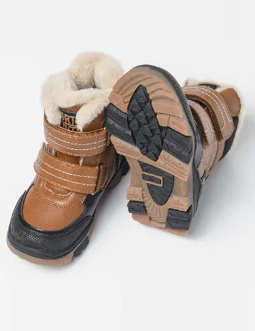 Ghete Cool Club, maro/negru Maro