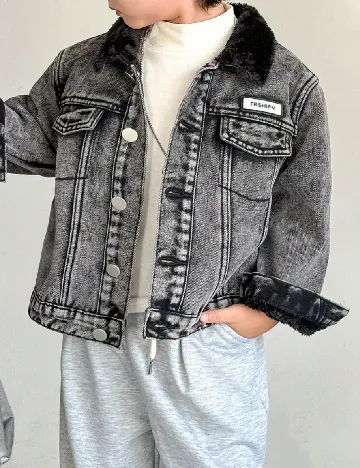 Jacheta Shein Kids, gri