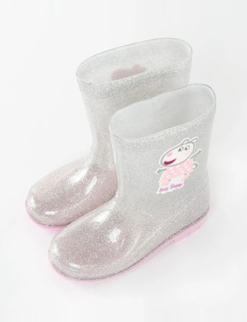 Cizme de ploaie Cool Club, argintiu