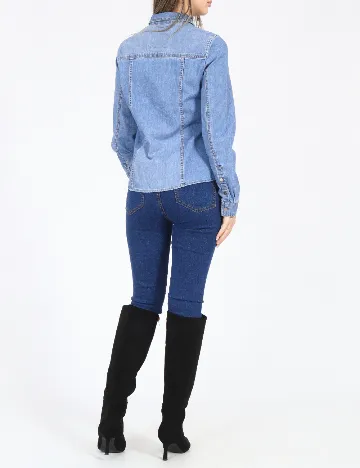 Camasa Zara, albastru Albastru