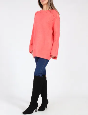 Pulover Zara, roz Roz