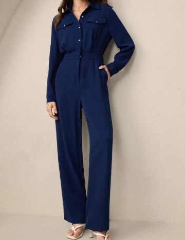 Salopeta SHEIN, albastru