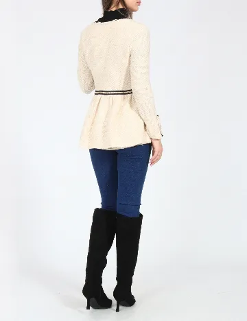 Bluza Zara, crem Crem