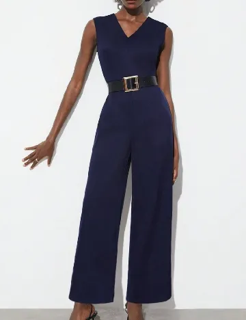 Salopeta SHEIN, bleumarin Albastru