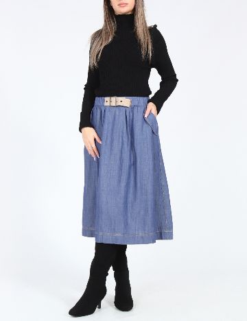 Fusta Zara, albastru