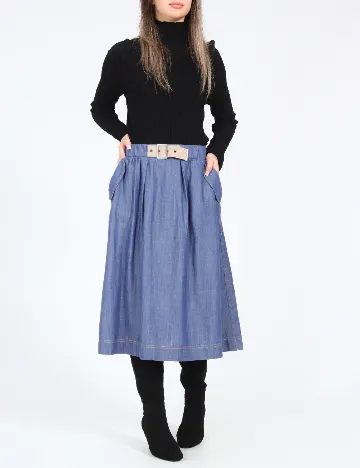 Fusta Zara, albastru