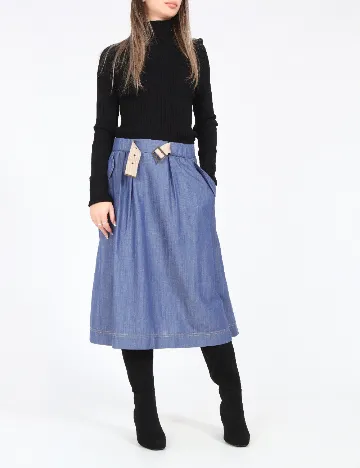 Fusta Zara, albastru